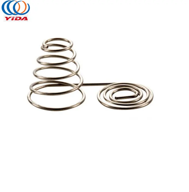 Electrical PCB Switch Conical Battery Spring Battery Holder Springs