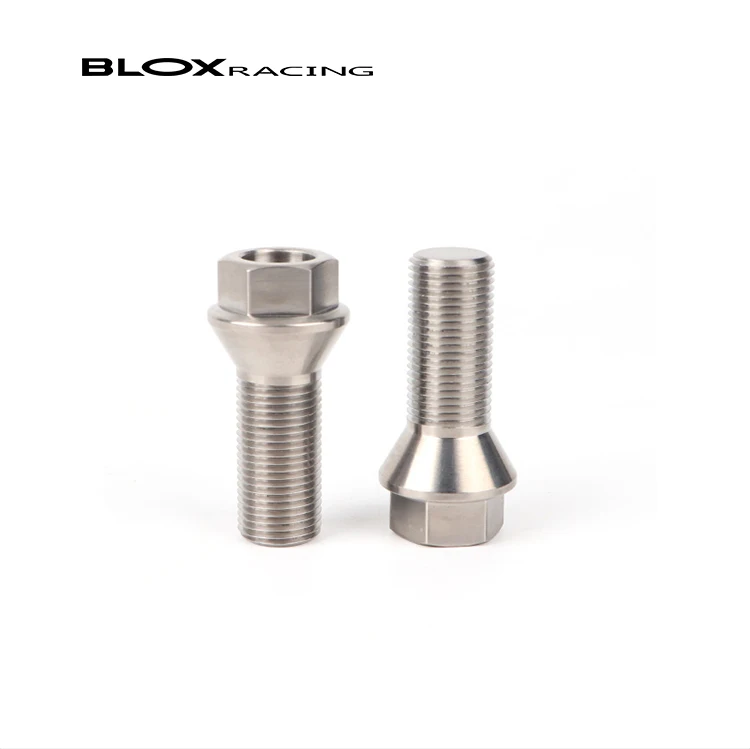 Titanium Alloy Wheel Bolts High Strength Anti-Corrosion Extreme Temperature Resistance Wheel Screws