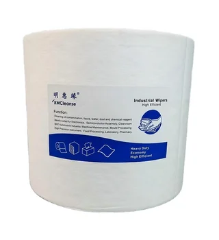 Multipurpose Heavy Duty Non-woven Oil Cleaning Industrial Blue Towel Paper Roll Wipes Biodegradable Eco-Friendly Super Absorbent