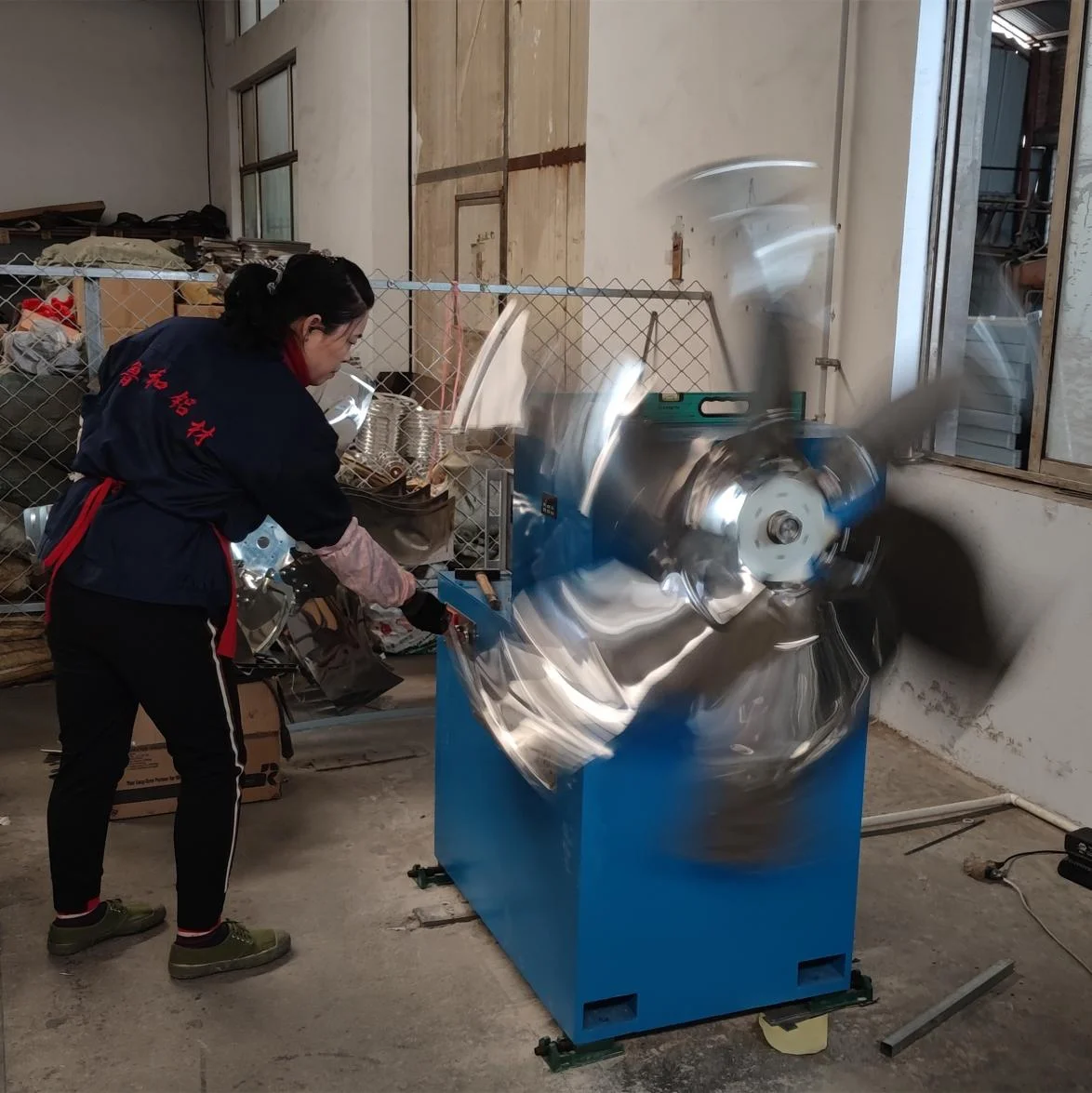 Steel Blades Exhaust Fan, 1380mm, Stainless - detail 16
