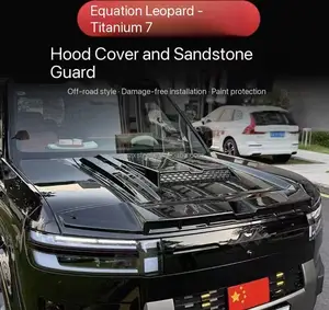 For Equation Leopard Titanium 7 Roof Luggage Rack Frame Extension Platform Folding Ladder Small Backpack Modification Parts