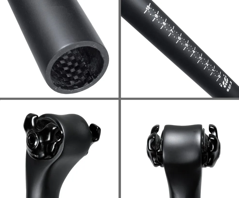 BXT carbone VTT tige de selle 272 Original brut Tube de selle 7x9mm Rails  selle tige Tube vélo fibre de carbone tige de selle