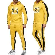 Новый дизайн, красочный спортивный костюм, мужские зимние тренировочные костюмы для бега, мужской спортивный костюм