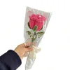Rose red-with packaging bag
