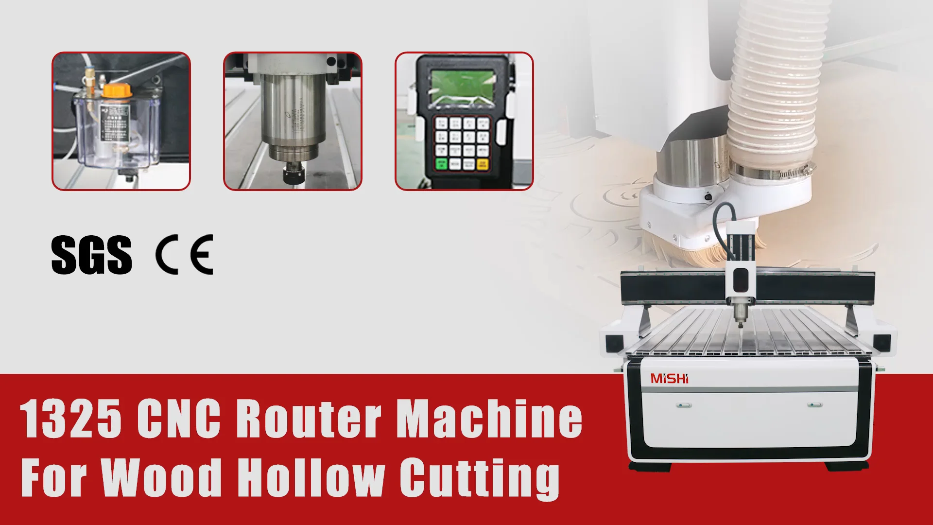 Jinan Mingshi Factory Wood CNC Router 1325 - Easy to Operate