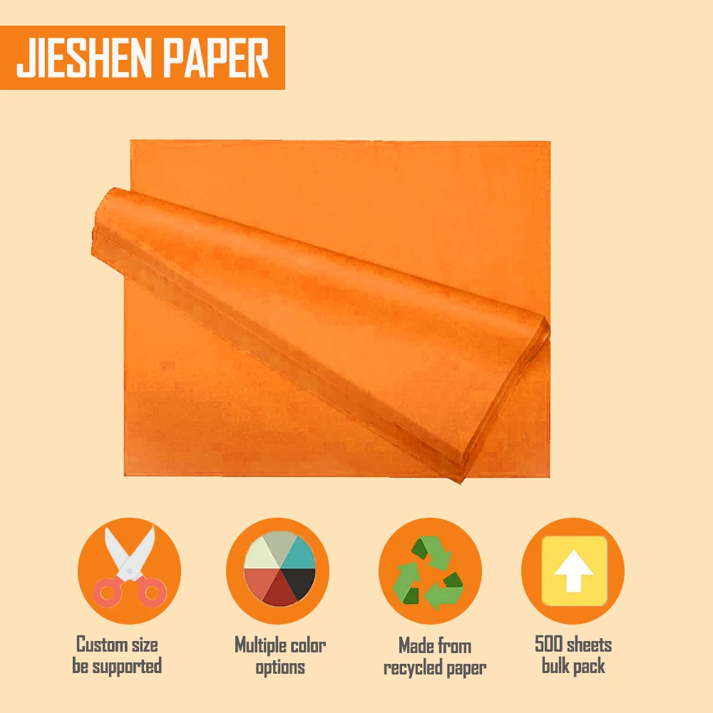 New Style Colored Tissue Paper Luxury Packing Disposable Soft Packing