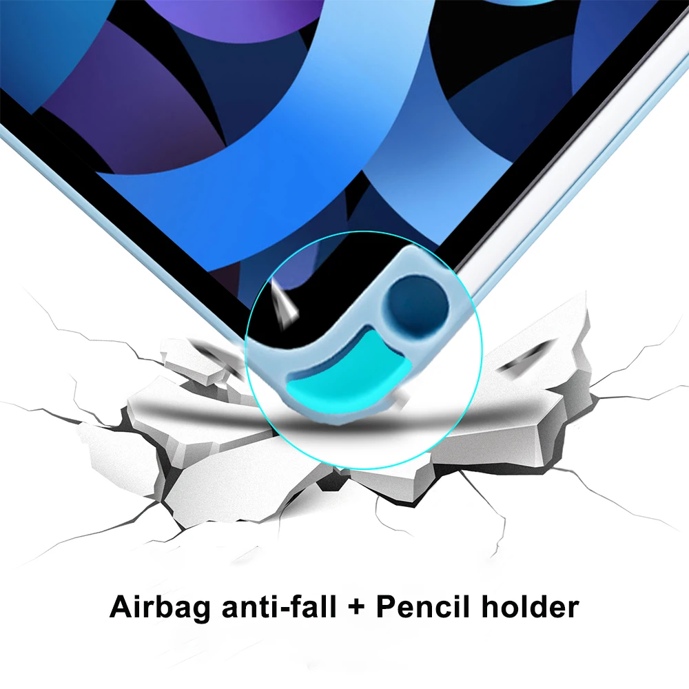 Чехол для iPad Air 4 чехол 2020 Pro 11 2021 9-го поколения 10 2 7-го мини-карандаша