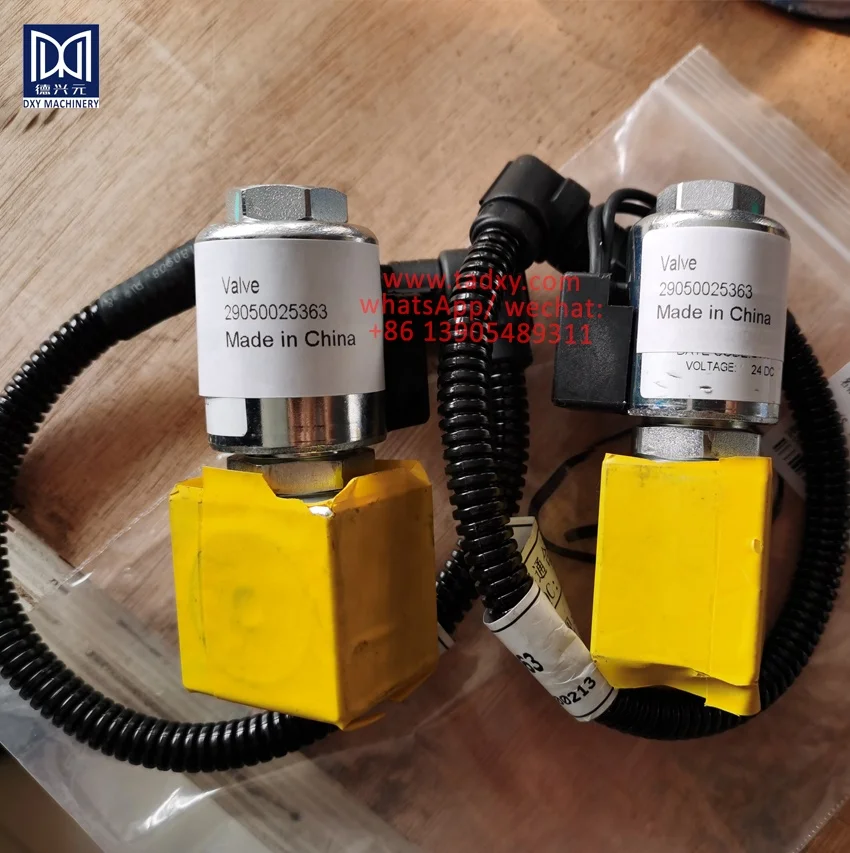L956F L958F Wheel Loader Parts Solenoid Wiring Harness 29050025363 300AA00016A for Sale