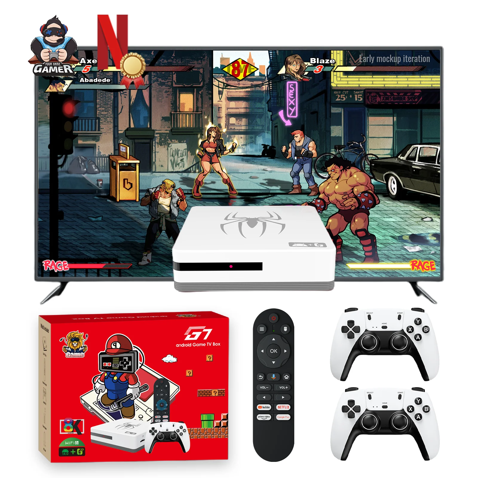 送料無料 いつまで Zoku Control Wireless with Console Game 8K Ultimate - Lite G7 その他