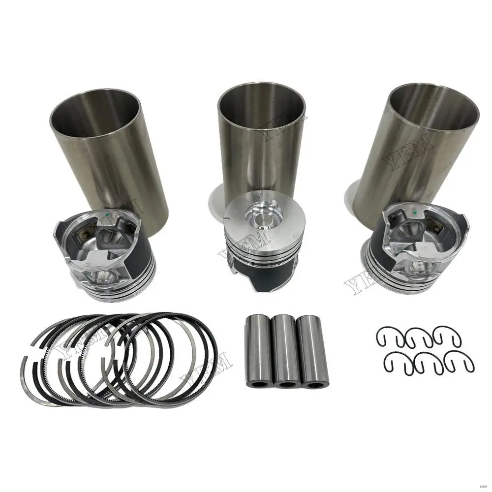 For Isuzu 3LD2 Cylinder Liner Kit Repair Part Engine Repair Kit