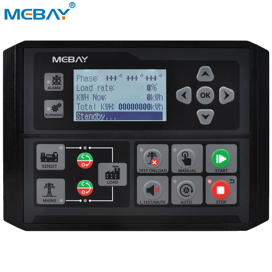 MEBAY Genset AMF Control Module DC42D MK4 Diesel Genset Spare Parts