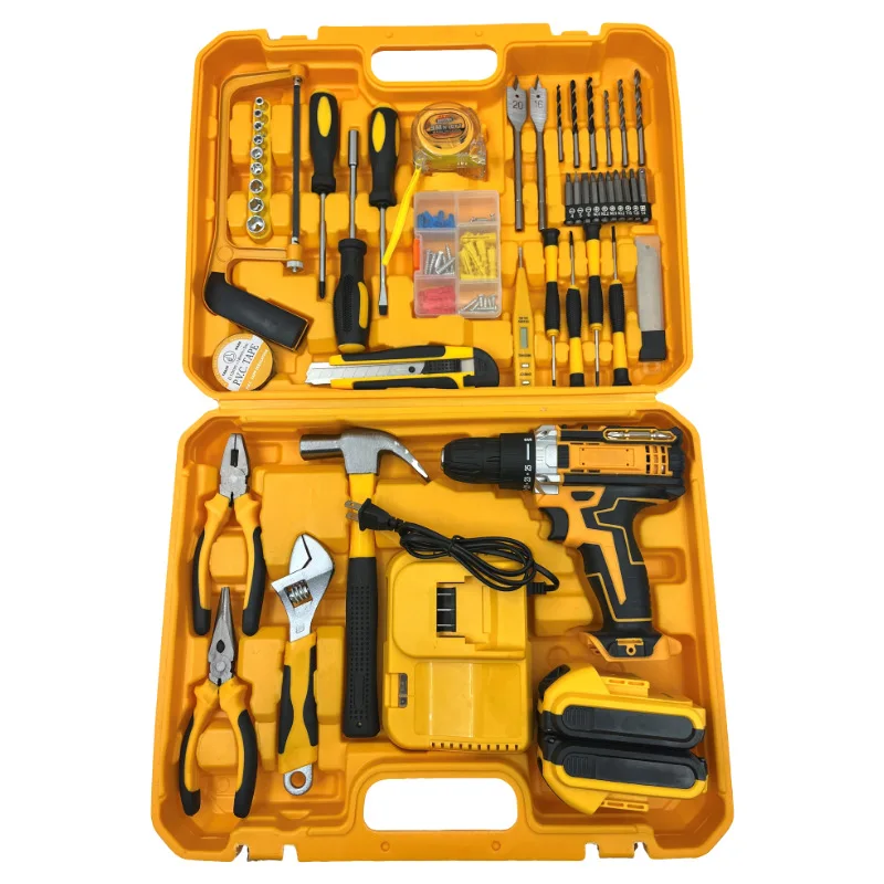 21V Cordless Drill Brushless Motor Keyless Chuck Lithium Battery Compact Design Industrial DIY Tool 5