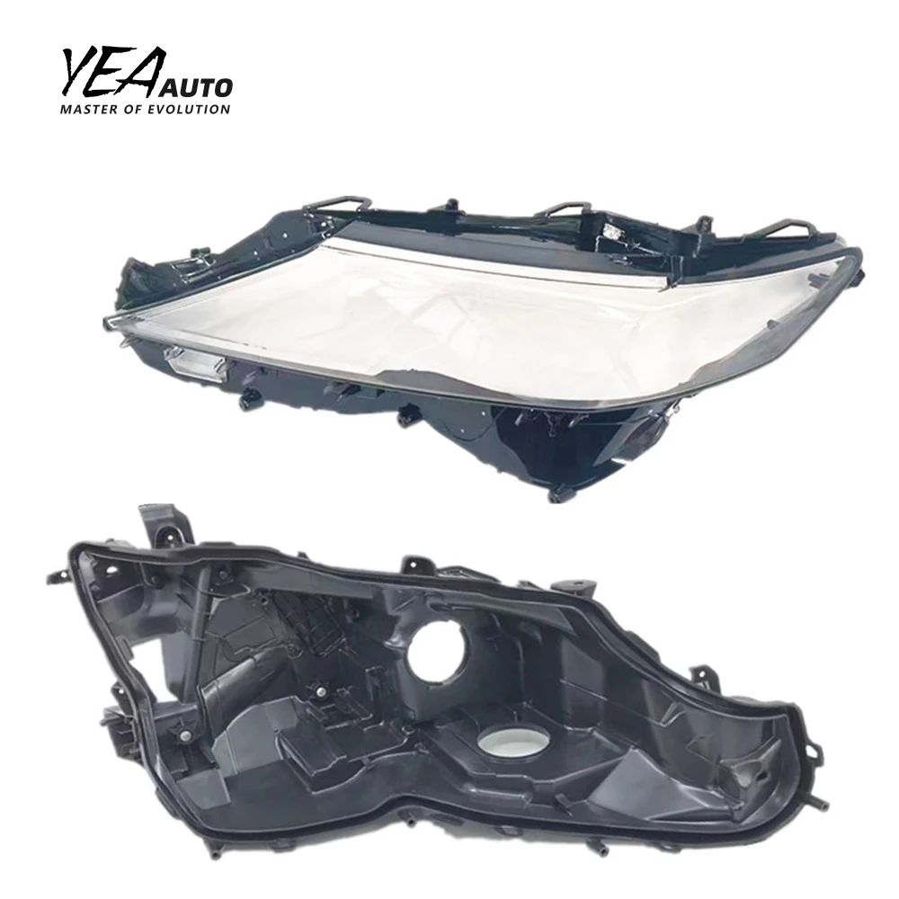 Car headlight cover lens glass cover lens for toyota camry corolla land cruiser RAV4 highlander lens cover housing back base