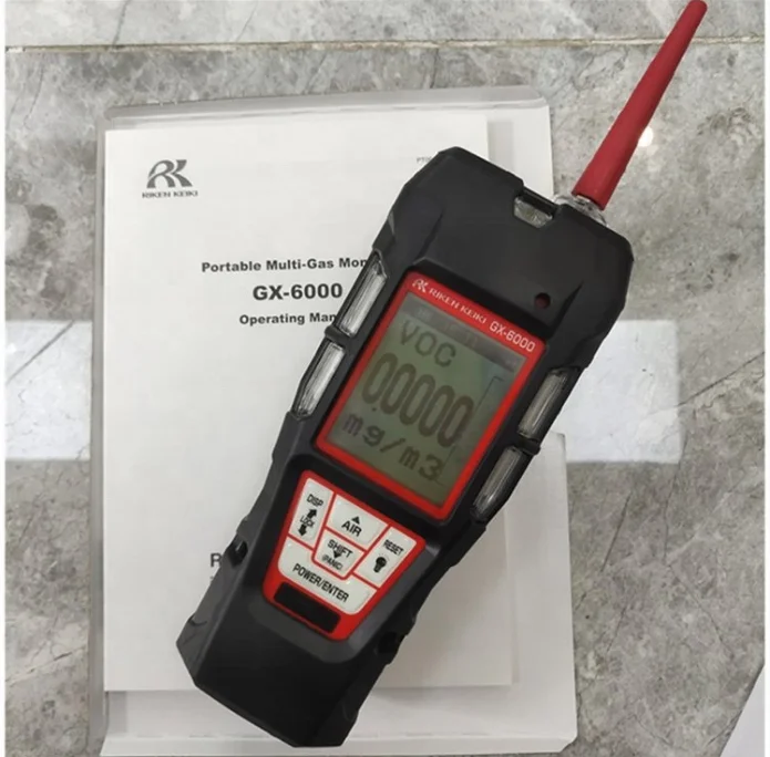 Riken Keiki SC/RX/GX-8000 RX-8700 портативный многофункциональный прибор для обнаружения газа GX-3R Pro портативная газовая испытательные приборы