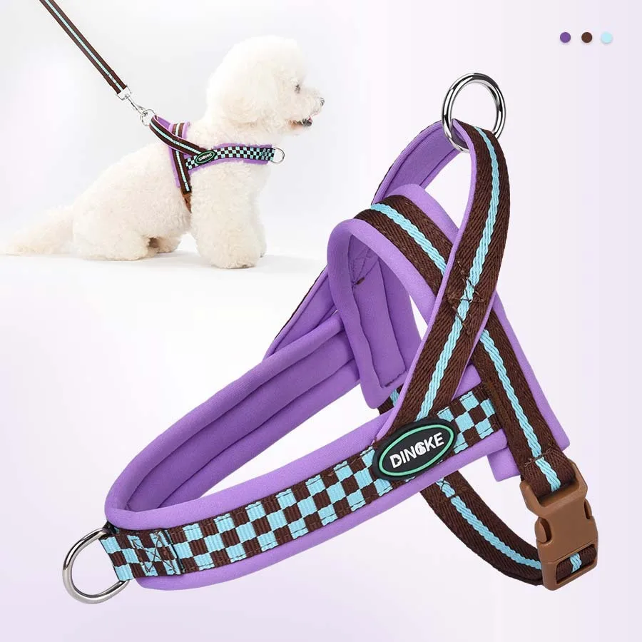 Hot Selling Colorful Outdoor Dog Harness Breathable Comfortable Adjustable for Small Medium Dogs Pet Products manufacture