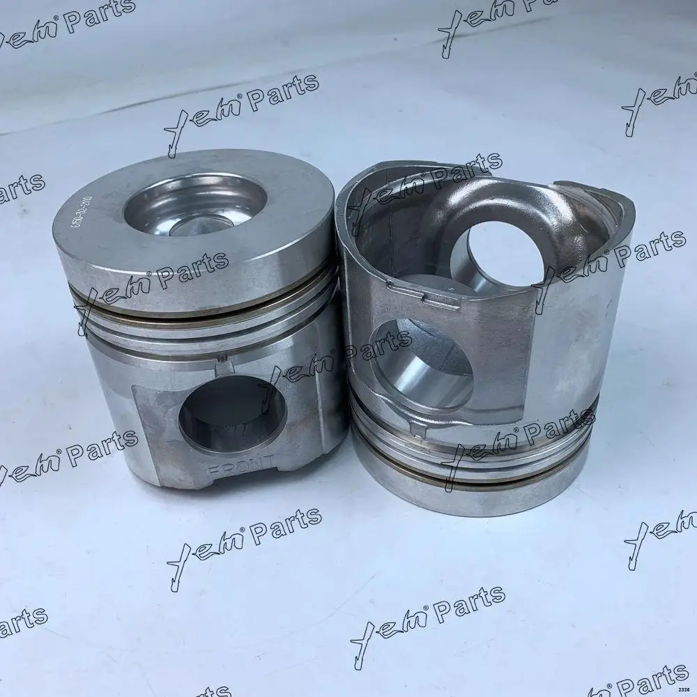 New Machinery Engine Engine Piston Kit With Pin CIR-CLIP For Komatsu 6D125 Engine Repair Parts Kit