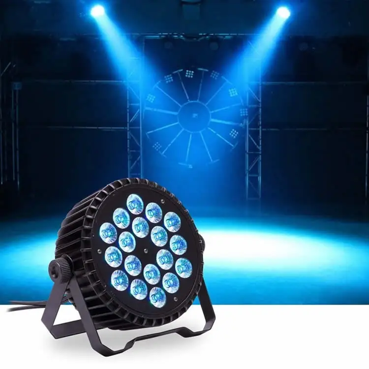 Stage Light Par LED 18x18w Rgbwa Uv 6in1 Led Par Light for Wedding Dj bar