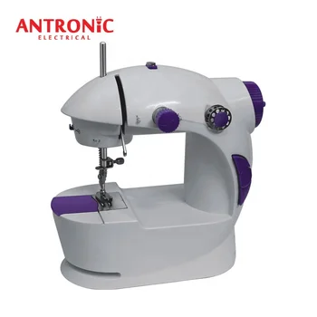 ATC-201 Household Mini Sewing Machine with guiding sewing cloth by hand