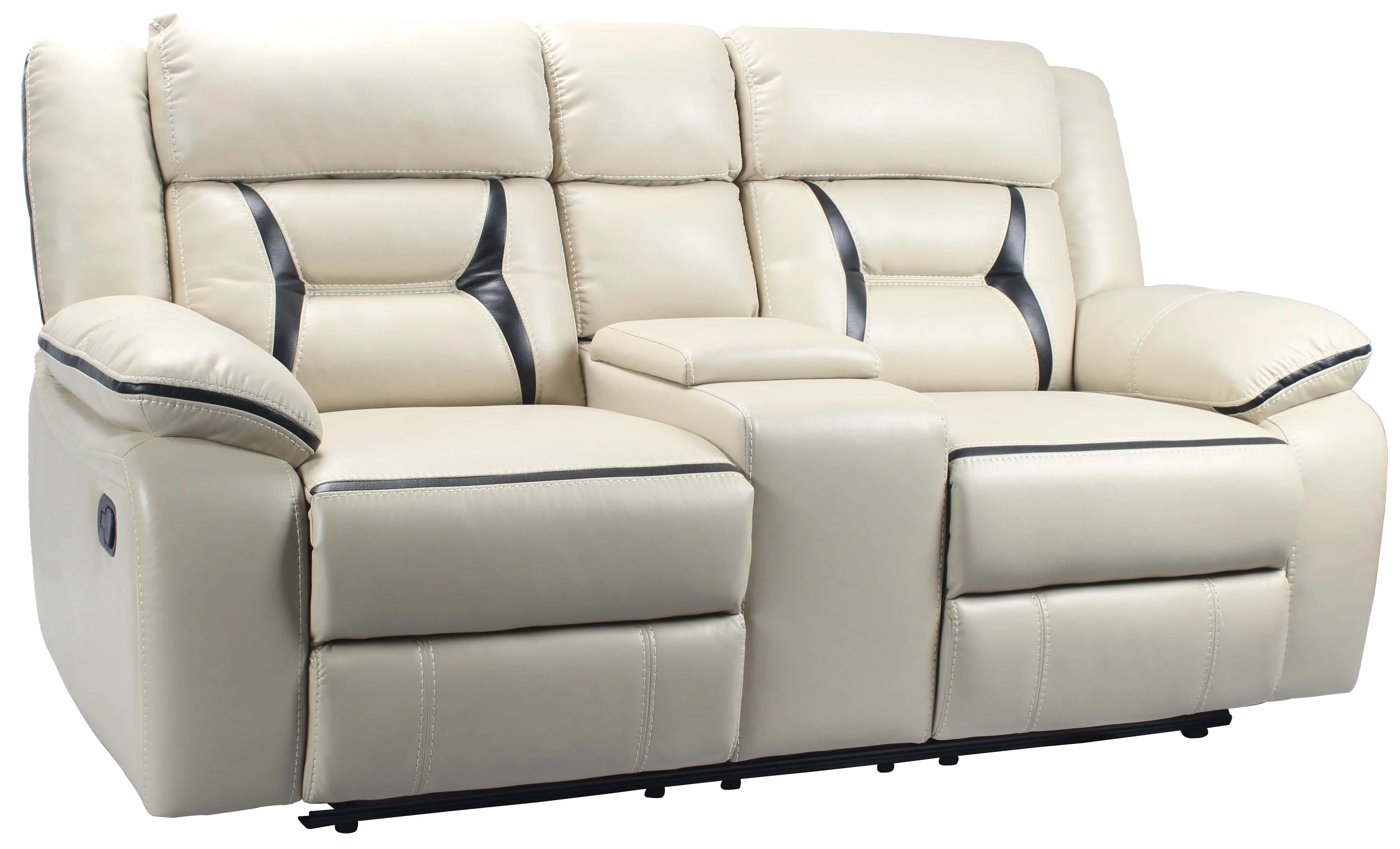 Modern Motion Sofa Set Leather Air Recliner Sofa Set Upholstery