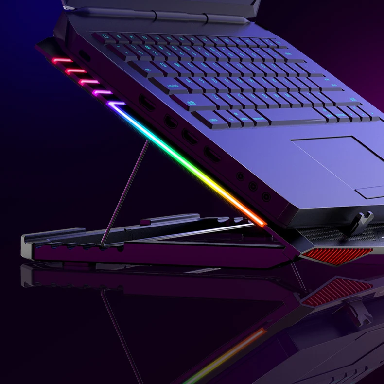 Охлаждающая подставка для ноутбука 2 USB игровой охладитель Лидер