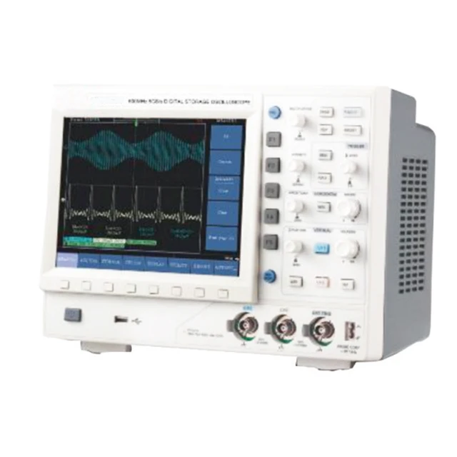 Professional Automatic Measurements 200MHz 1GSa/s 7' TFT LCD Record Length 24K DSO5202P 2 Channels Digital Storage Oscilloscope