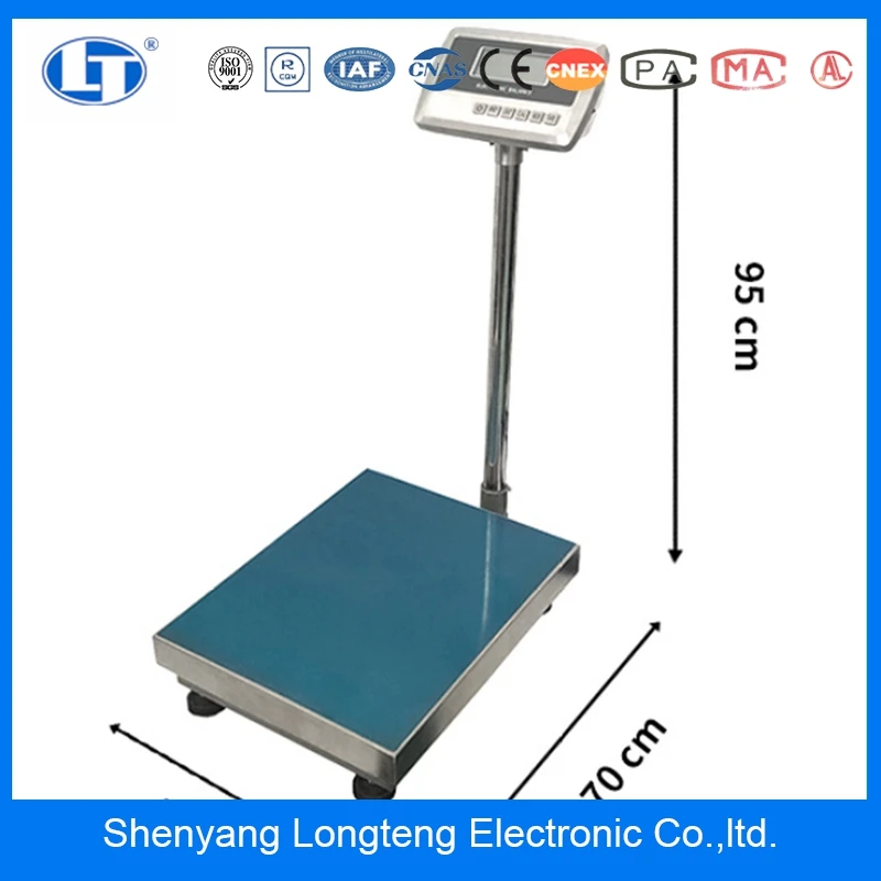 Platform Weighing Scale 100kg With Loadcell Electronic Balance Weighing ...