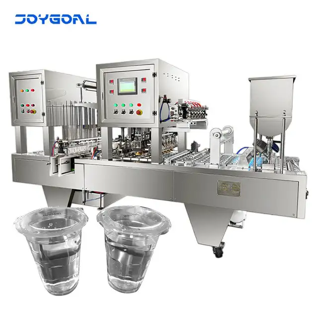 BHJ-6 Automatic cup mineral drinking pure water filling and sealing machine competitive price production line china wholesale