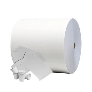 Food grade PE coated cup paper, disposable fan-shaped cup sheet