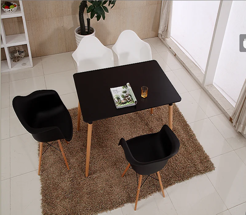 Nordic Modern Simple Design Small Round Solid Wood Beech Coffee Dining Living  Room Restaurant  Tables