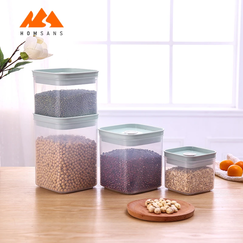Various Styles Pop Top Push Button Food Storage Containers Sets