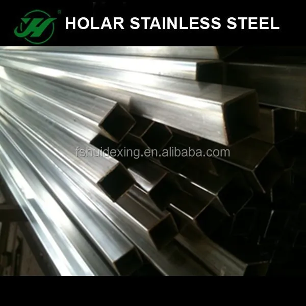 Popular Hot Sale astm erw 19*19mm stainless steel square pipe tube