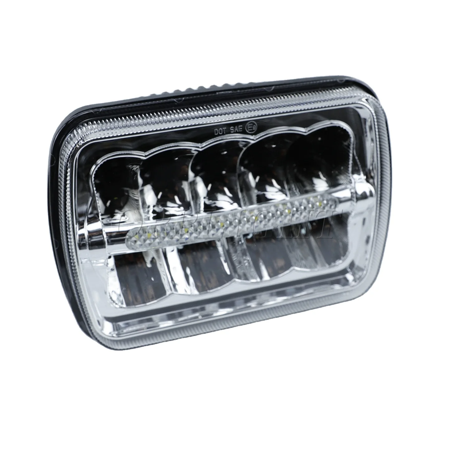 5x7 Headlight High Quality square Rectangle 6x7 Led Headlight Sealed Beam Headlight for jeep Cherokee Xj