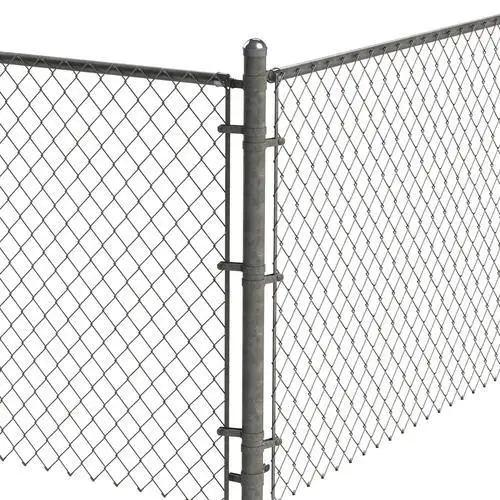 product pvc coated 15 inch chain link fence factory direct supply heavy duty chain link fence wire galvanized chain link fence381-8