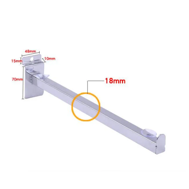 Square Hanging Hooks 18mm For Display Slotted Mdf Board Buy Hanging