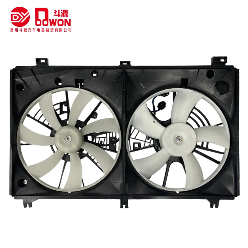 Top Quality Low Price Electric Radiator Fan Cooling Radiator Fan ISO certification For Dual For LEXUS GS350 15-21 Oem 163610V010