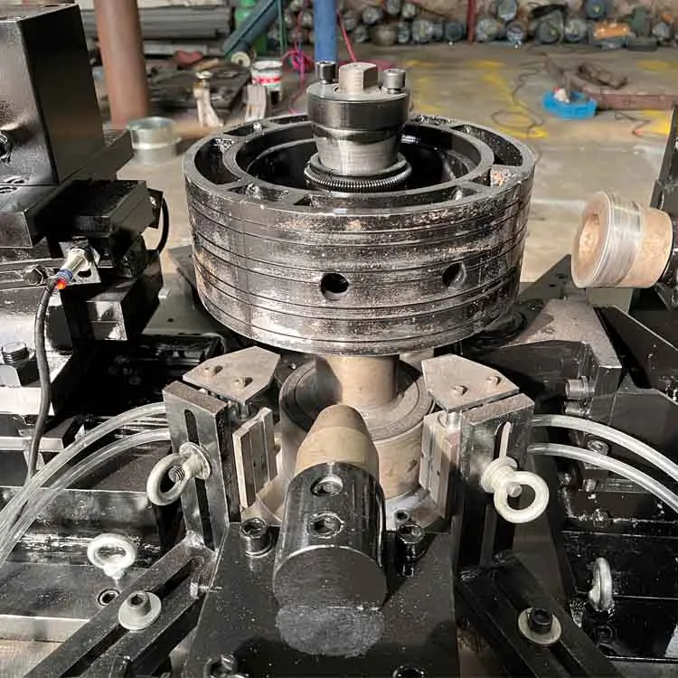 BOBO Machine automatic fan house edge fan vibrating screen flange shown in a detail photo for this news article