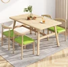 Mesa rectangular + 4 sillas