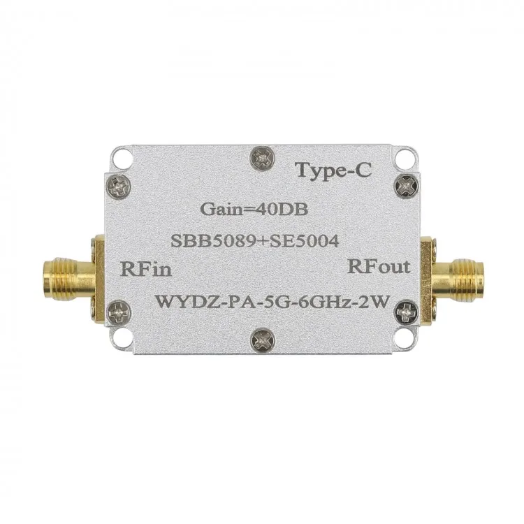 SBB5089+SZA2044 One-Way Microwave Power Amplifier RF Module WYDZ-PA-1G-3GHz-1W 