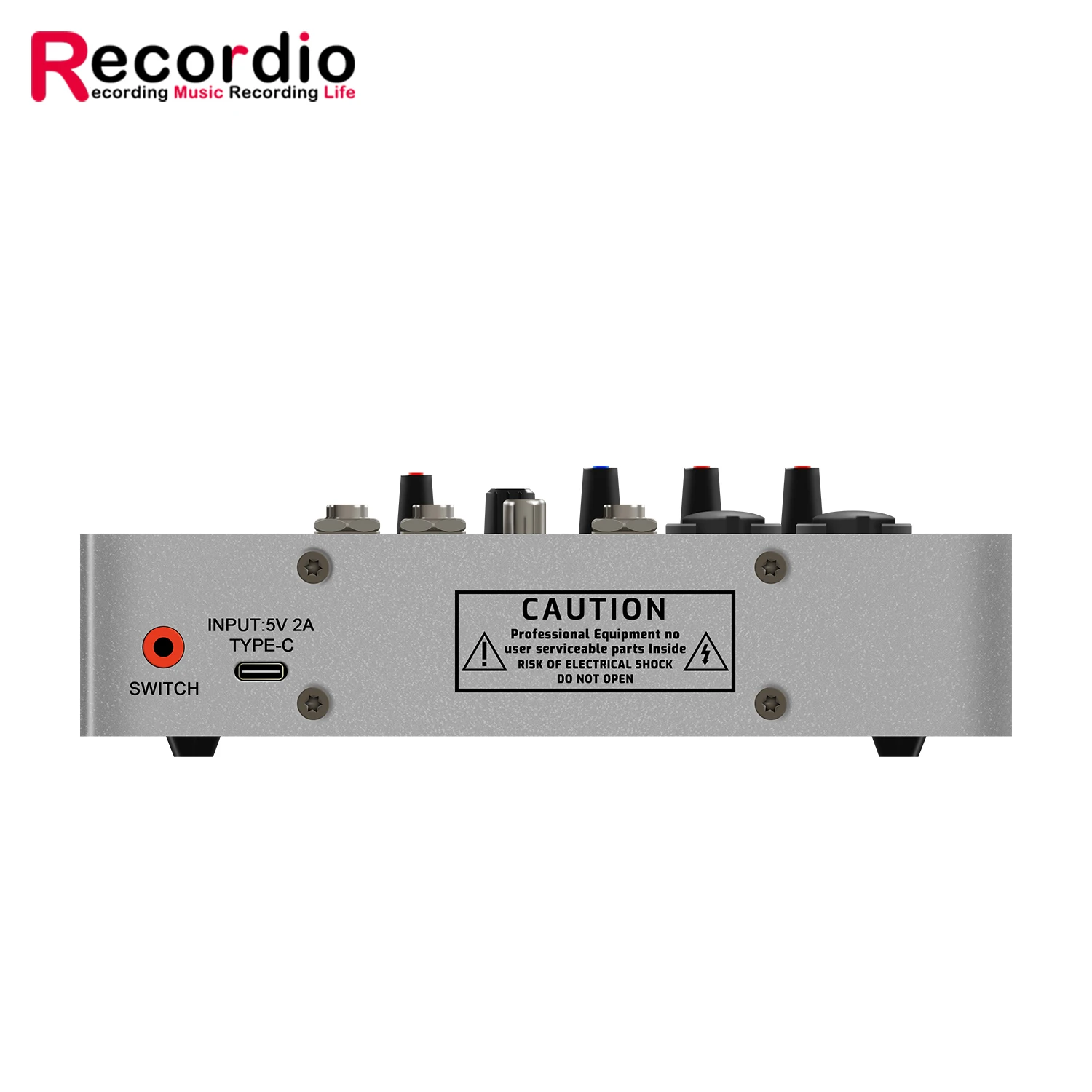 GAX-DP216ミニ2チャンネルオーディオDJミキサーコンソール