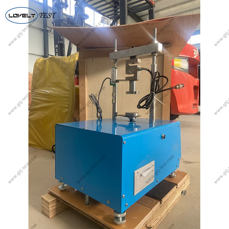 Touch Screen Unconfined Compression Strength Test Machine for Soil