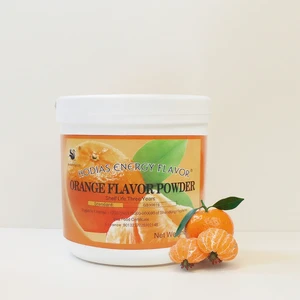 Private Label Orange Fruit Flavor Concentrate Powder for Confectionery Applications and Ice Cream Manufacturers