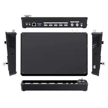 FEELWORLD L4 10.1"Touch Screen USB3.0 Fast Streaming Multi-camera Sdi Video Mixer 4 Channels detail image