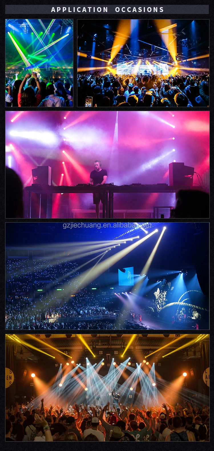 New Upgraded Bsw 200w Stage Beam Lights Zoom Luces Dj Dmx Beam Spot