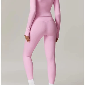 High Quality Control Women's Yoga Pants With Pockets for Gym and Running in Quick-Dry Comfortable Material