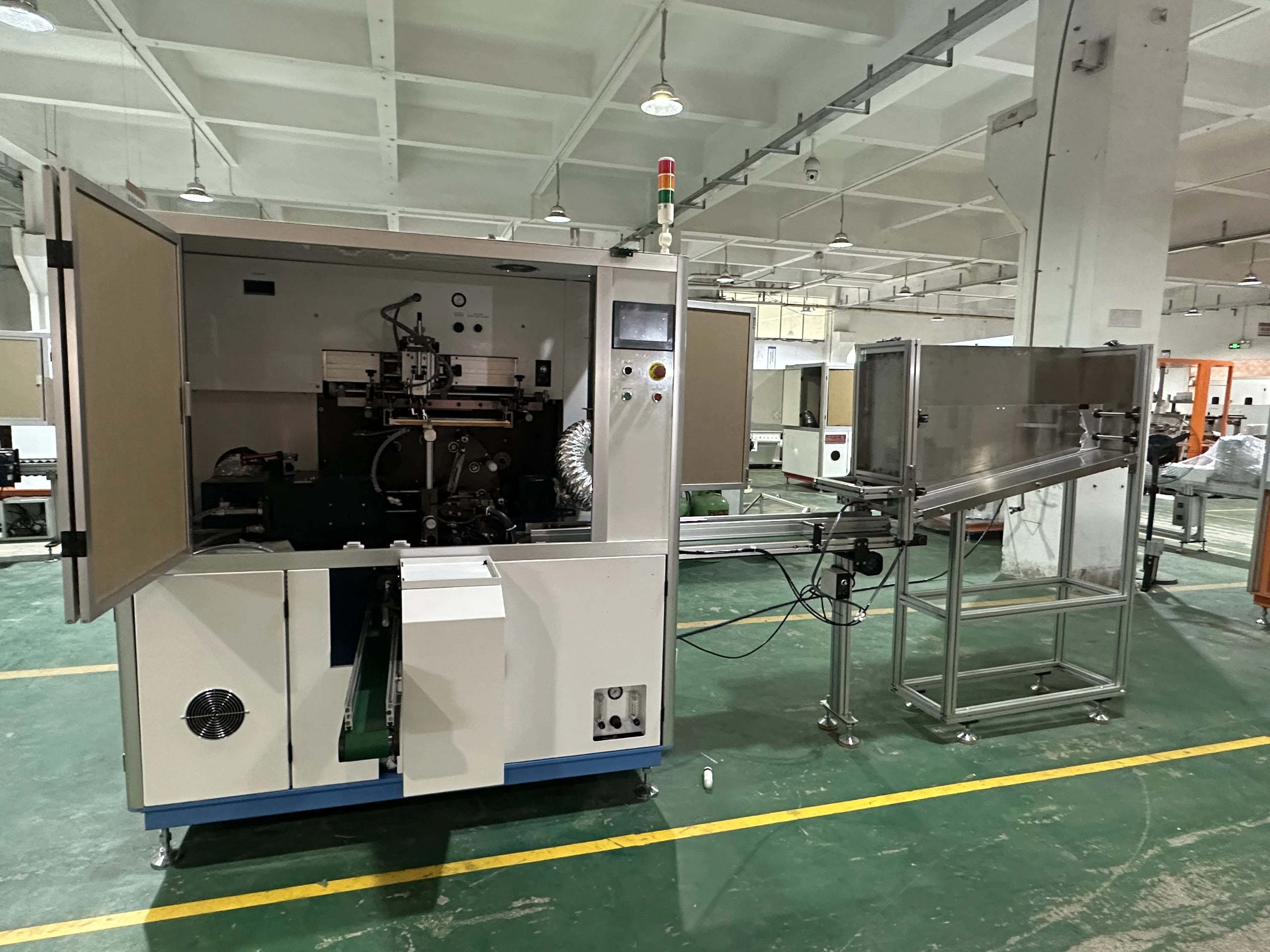 Automatic Desktop Bottle Printer Curved Screen Printing Machine for ...