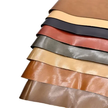 Factory Price Professional Stone Pu Type Fabric Polishing Cow Pattern Leather