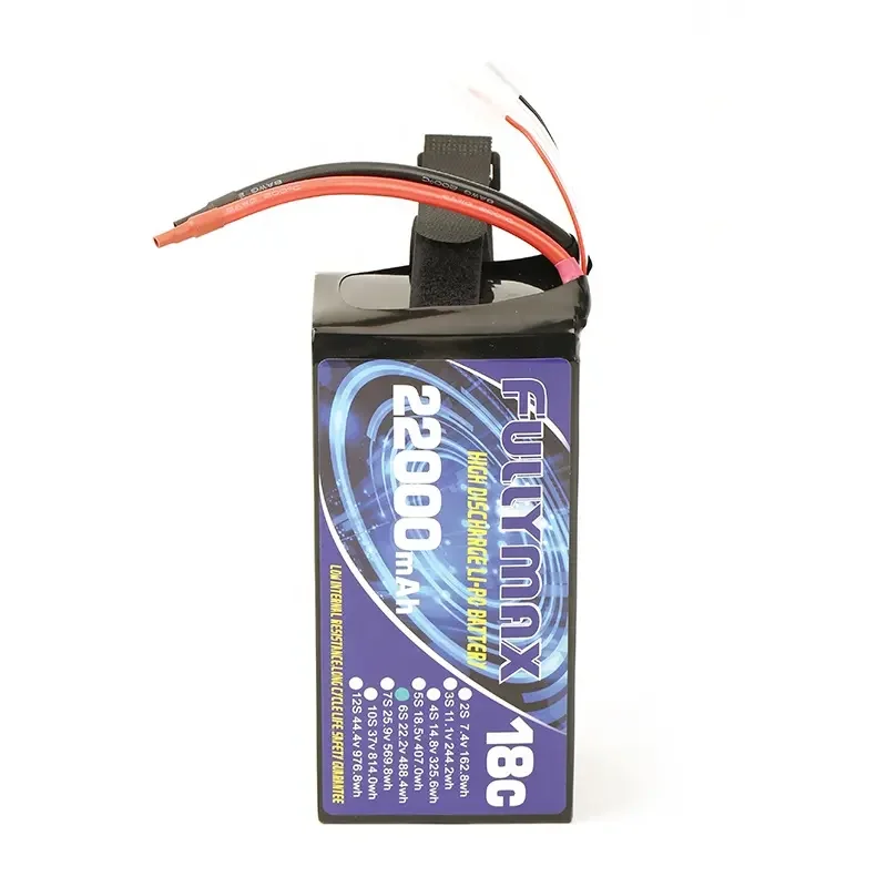 Original Fullymax 22000mah 22.2V 6S Lipo Battery for Drones