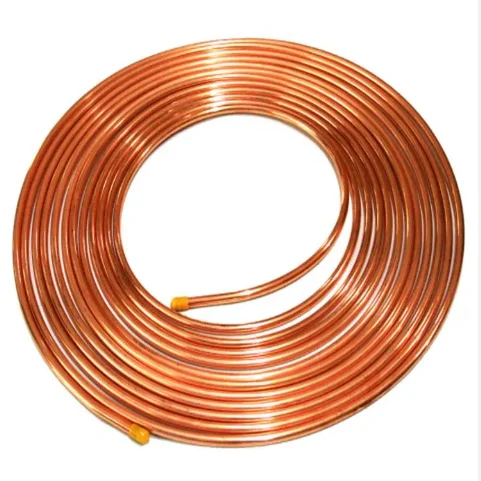 Factory wholesale pancake coil capillary copper coil air conditioner connecting copper pipe