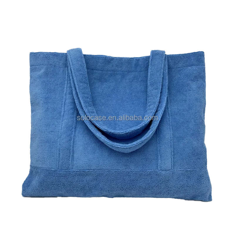 Recycled Terry Cloth Tote Bag