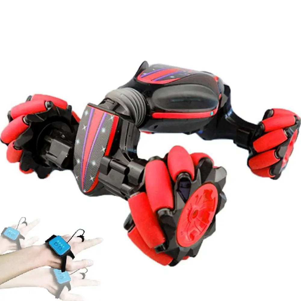 Hand Induction Control RC Vehicle Musical 360 Degree Rolling Double Side Gesture Control Stunt Car